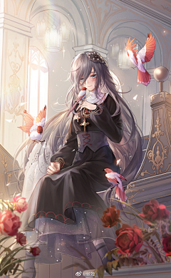五月木梗叶采集到乙女