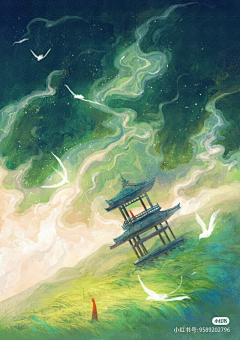 殷三月采集到古风插画素材
