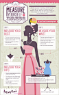 How to Properly Measure Yourself For a Dress | Visual.ly