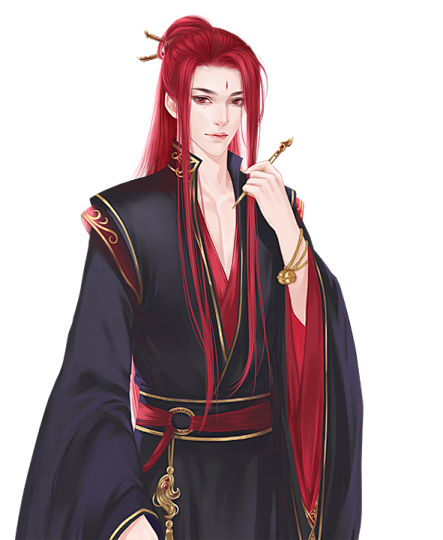 tu院从紫云柔转采于2018-04-03 01:37:03红发男子_l2〔古风男频·手绘