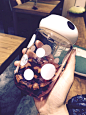韩国创意蘑菇盖迷你玻璃杯创意便携密封学生情侣儿童卡通透明水杯-淘宝网