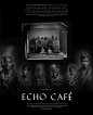 Echo Café : Echo is a every-day social café in the theme of an open letter between the past and the present where the Black Chronicles will permanently be exhibited. The whole branding of the café is in the style of a letter. Everything from the furniture