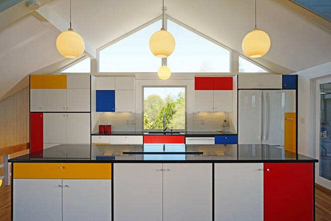 荷兰风格派(De Stijl)室内设计作...