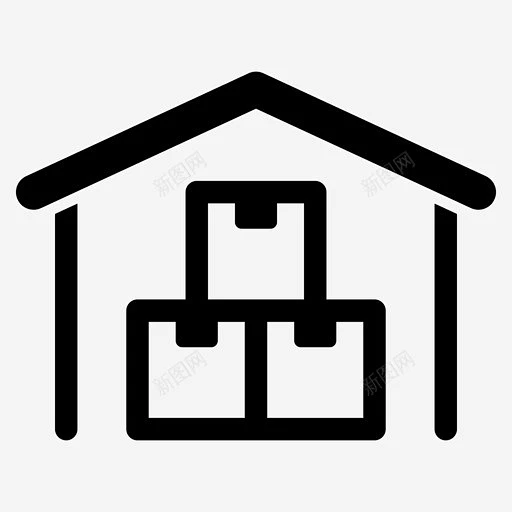 供应商仓库批发图标 页面网页 平面电商 创意素材-花瓣网