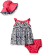 Amazon.com: Gerber Baby Girls' 3 Piece Dress Set: Clothing