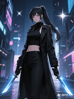 少妖采集到AI绘画-女子组