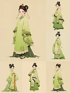 国风Q版人物｜我心清且微 - 小红书