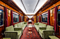 车厢,火车,华贵,古典式,里面,室内,蒸汽机车,古董,art deco风格,艺术