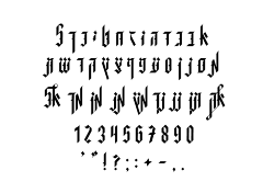Dene-D采集到造字造型