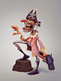 Character cartoon Character design  pirate caveman knight concept concept art