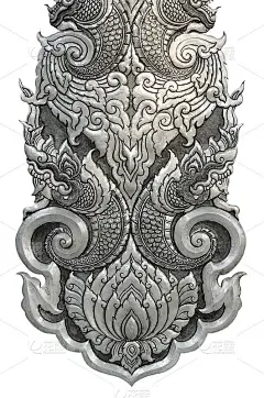 泰国银工艺品。