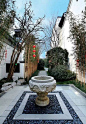 #我喜欢的建筑与设计# 新中式的小庭院，清雅乐至，悠闲自在。#装修这件事# ​​​​
