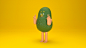 Assvocado : personal project in which I wanted to practice my 3D with some funny and simple character. Humanizing an avocado? Why not?