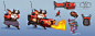 Magnum : The Gunsmith (Magnum) is a ranged damage dealer equipped with a cannon containing a surprising amount of versatility. The full roster of gadgets at his disposal includes a Flamethrower, a net launcher, and the cannon itself even functions as a mo