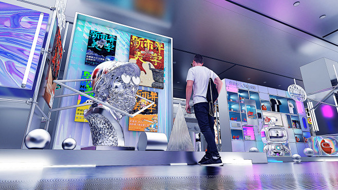 3D Cyberpunk Event E...