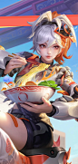 王者荣耀｜姬小满-妄想食味 高清海报 - 小红书