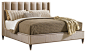 Tower Place Barrington Upholstered Platform Bed, King contemporary-platform-beds