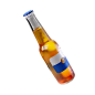Beer Bottle 3D Illustration