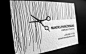 letterpress business card for hair stylist  620x392 Unique Letterpress Business Cards: 
