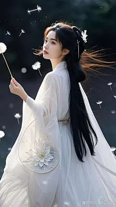 古风古韵：捕捉梦幻一刻...@钦麟AI情景短片的动态