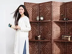古色古香白衣美女