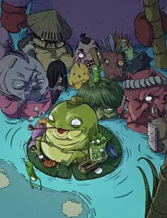 【微图秀】Jonatan Cantero 插画设计作品 - 绘画艺术 #插画# #采集大赛#