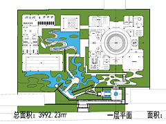 路人假123采集到P  景观平面图