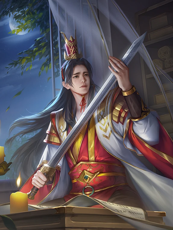 界限突破*刘谌（十周年）_看图_三国杀皮肤吧_百度贴吧-花瓣网