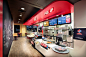 Domino's looking toward the entrance | Chute Gerdeman - award-winning retail design and branding.