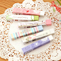 Ann Fresh And Creative Rubber Eraser Cute Colored Bars Korea School Supplies Stationery Cute Kawaii: 