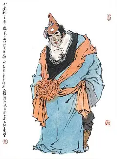 戴敦邦画的全彩《水浒》人物图谱，看完惊呆了！ : 戴敦邦画的全彩《水浒》人物图谱，看完惊呆了！,戴敦邦,水浒,连环画,插图,水浒传,名家
