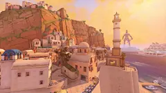 #守望先锋#  PTR夺旗模式地图欣赏，从白天的漓江塔，黄昏的伊利奥斯，到晚上的尼泊尔~ ​​​​