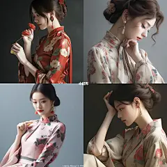 ai旗袍复古古典美人咒语分享