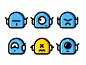 Robot#icon##创意##小怪兽#