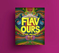 Flavours of India - Branding : Flavours of India is grounded in the ideals of diversity and unlimited possibilities - It is next to impossible to capture the essence of this festival in one form.The identity therefore should evolve to express the various 