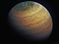 Gas Giant Substance, Matthias Schmidt : Another planet made in Substance Designer. I went for a Jupiter like gas giant. This one turned out to be more difficult then i thought. Approaching an object of that size (without a solid surface) like any regular 