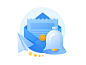 No Notification bell empty page envelop letter notification paper plane