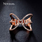 Find More Rings Information about NEWBARK Exclusive Ring Letter "I Love You"…