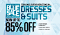 Dresses and Suits are extra discounted today in our Blue #sale!