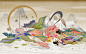荷花池_木禺木禺__插画师作品_涂鸦王国gracg.com