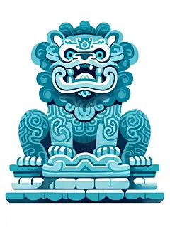 Midjourney示范教程 | 石狮子 - 小红书