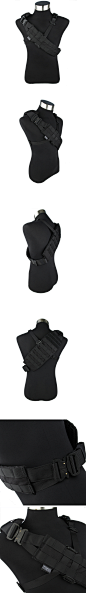 TMC2833-BK Light 2 side Bandolier 战术侧肩挂带 金属插扣-淘宝网