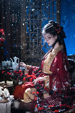 两声花—69采集到绘画参考，光影