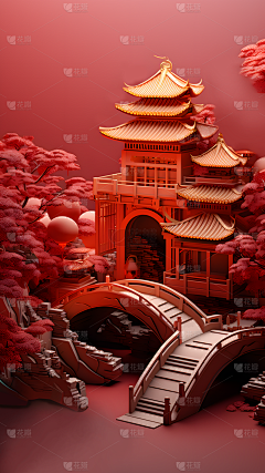 花瓣素材-城市建筑采集到建筑
