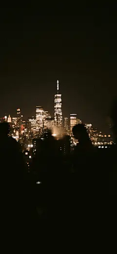 城市 夜景 手机壁纸 背景图