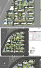 2021选住宅大区景观设计文本现代新中式居住小区景观方案汇报文本-淘宝网