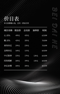 渝欢采集到足浴价目 充值海报