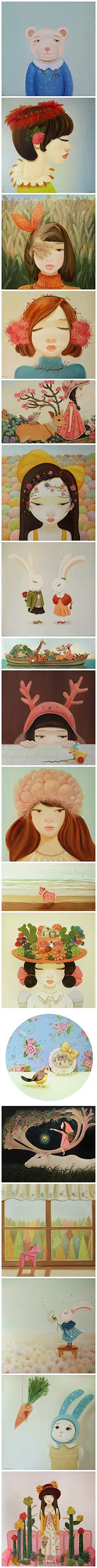 堆糖网：#堆糖插画集#这组作品来自国内青年画家@孙莹YING ，她说她出生在冬季，所以喜欢冬天。戴上最爱的那顶帽子，还有妈妈织的红围巾，在瑟瑟寒风中享受来自心里的暖空气。这些画作可能就是她内心的写照吧！（来自糖友樱桃兔子 的收集，更多插画点击 &gt;&gt;&gt; ）