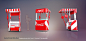 Cocacola Counter : idea for a counter to cocacola brand