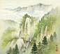 远看山有色，近听水无声——日本画家小岛光径山水画の世界